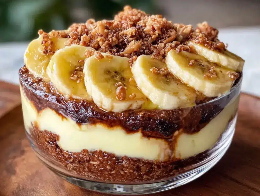 banana cream pudding - featured image