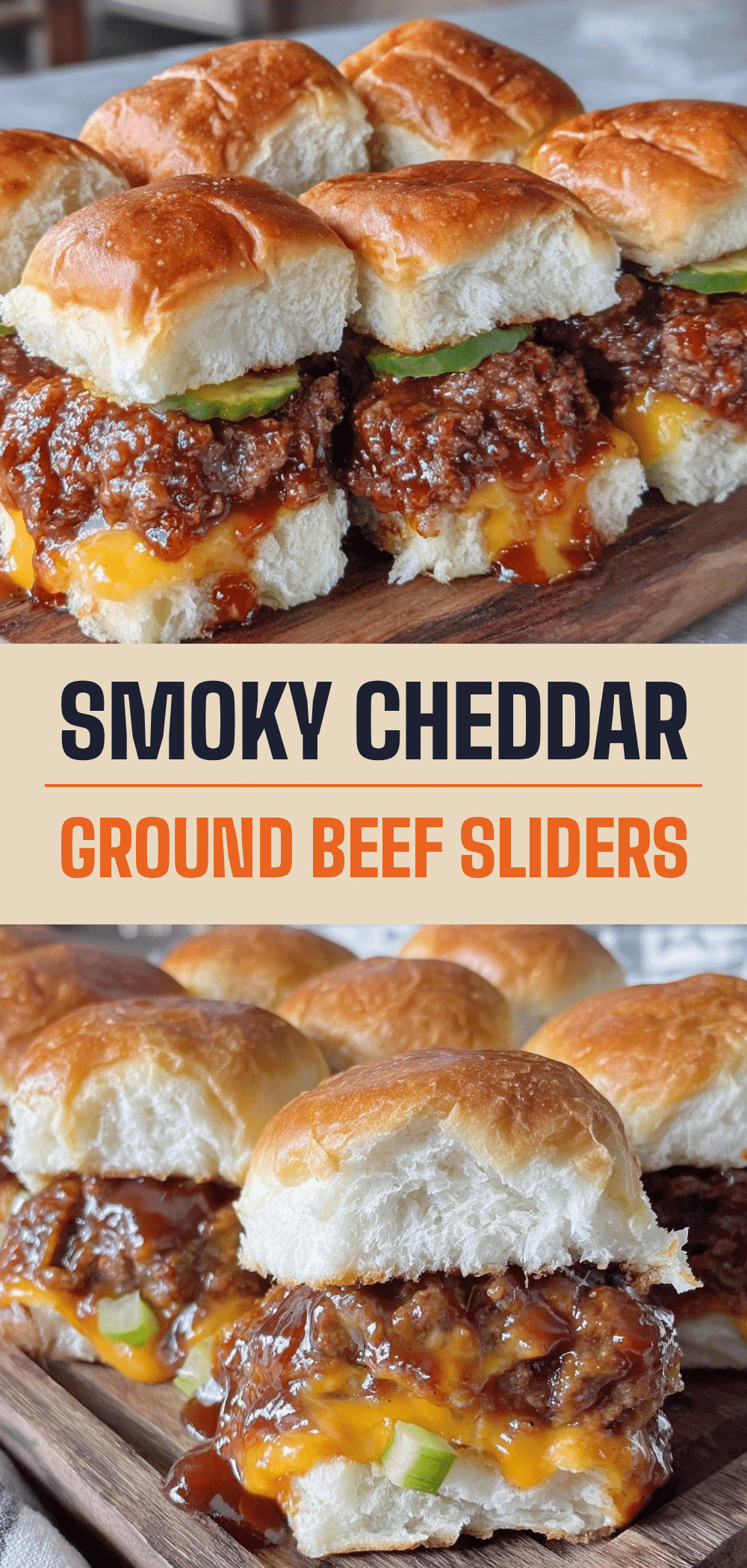 BBQ Ground Beef Sliders: Best Smoky Cheddar for Labor Day 5 BBQ Ground Beef Sliders recipe