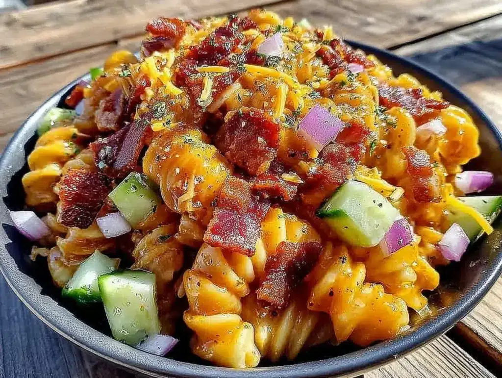 BBQ Pasta Salad - featured image