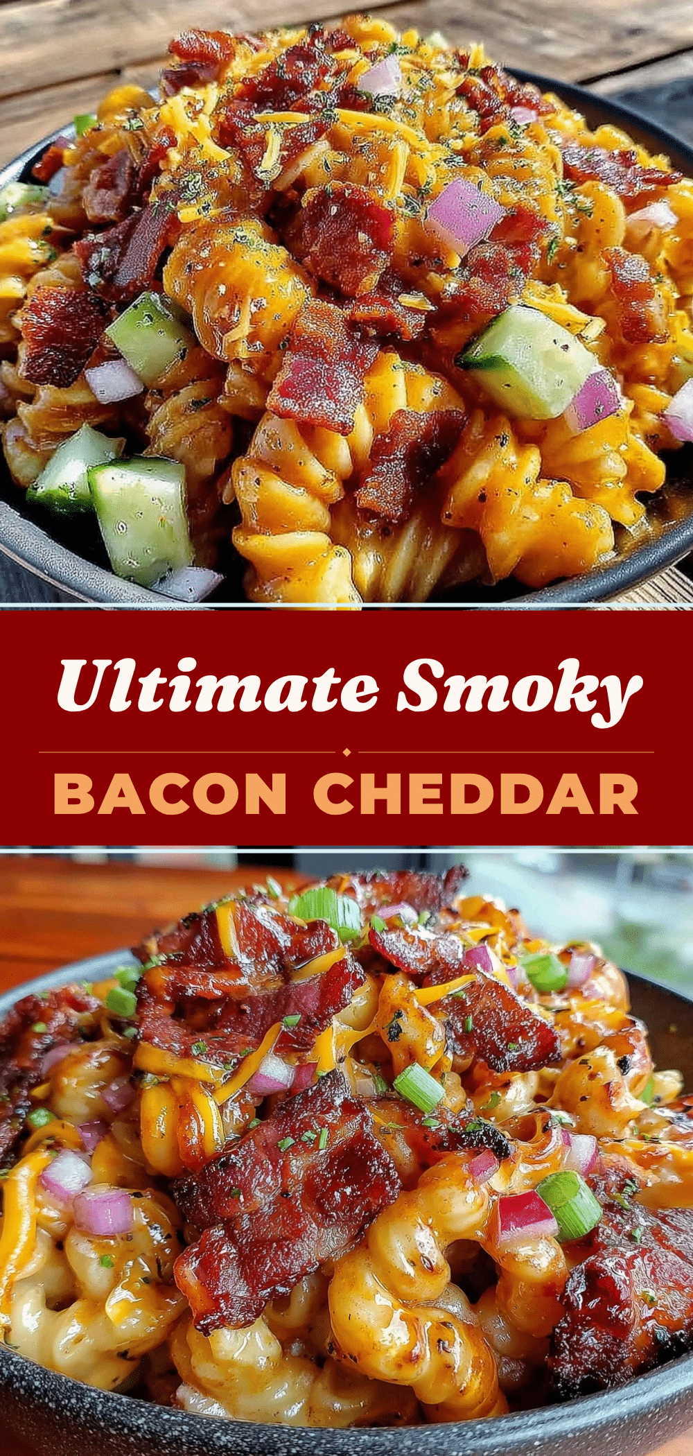 BBQ Pasta Salad with Smoky Bacon and Cheddar 5 BBQ Pasta Salad recipe