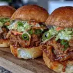 BBQ Pulled Chicken Sliders - featured image