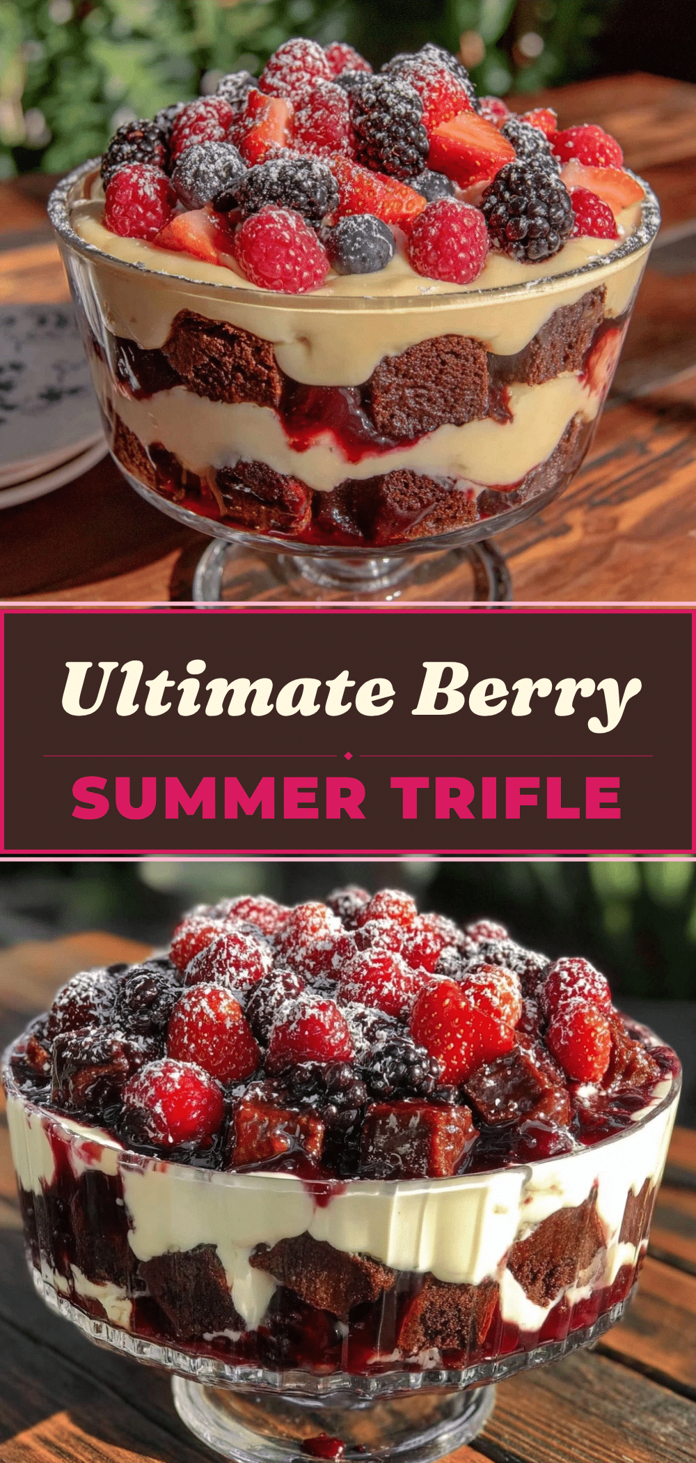 Berry Trifle for Summer Cookouts: Best Easy Dessert 5 berry trifle recipe