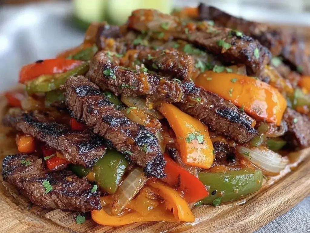 Blackstone Grill Fajitas - featured image