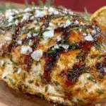 charred lemon grilled chicken - featured image