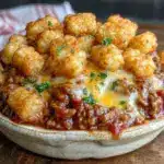 Cheesy Ground Beef Casserole - featured image