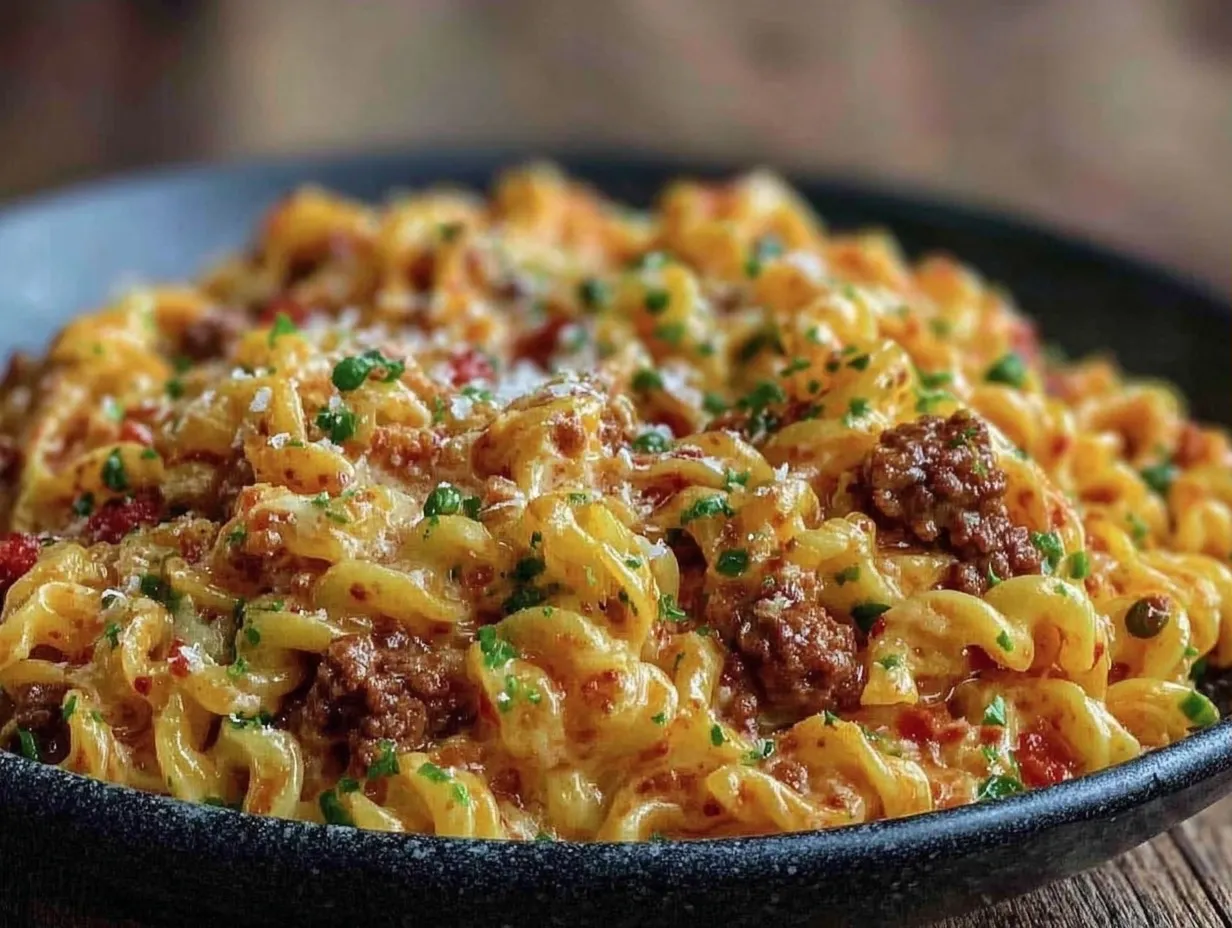 Cheesy Ground Beef Goulash: The Ultimate Comfort Dinner Party Recipe 4 cheesy ground beef goulash preparation steps