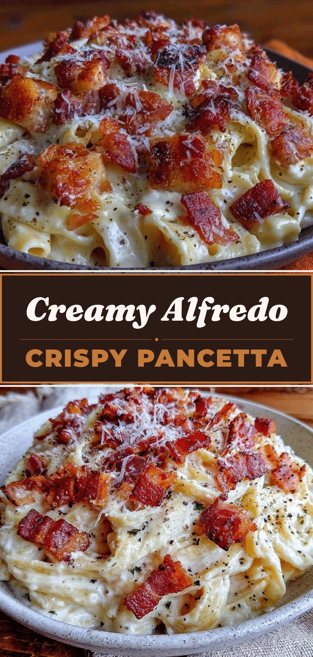 Creamy Alfredo Pasta with Crispy Pancetta: Best Takeout-Style Dinner 5 creamy alfredo pasta with crispy pancetta recipe