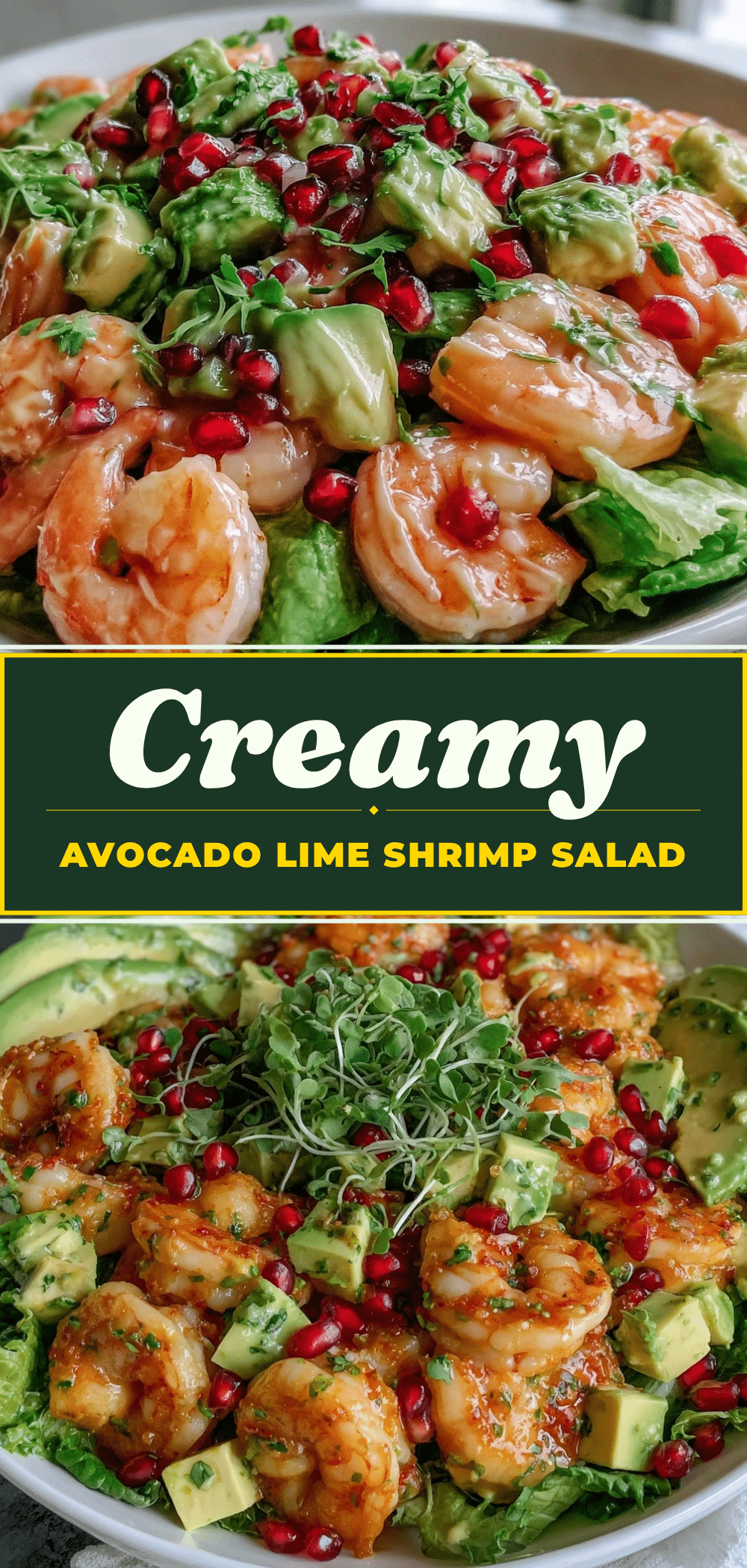 Creamy Avocado Lime Shrimp Salad: Easy Weekend Dinner Party Idea 5 creamy avocado lime shrimp salad recipe