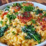 creamy orzo pasta - featured image