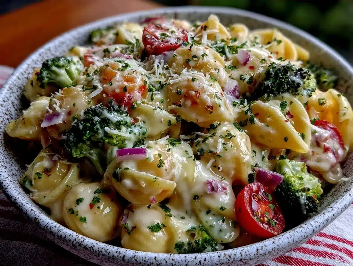 Creamy Ranch Pasta Salad: Best Party Side 4 creamy ranch pasta salad preparation steps