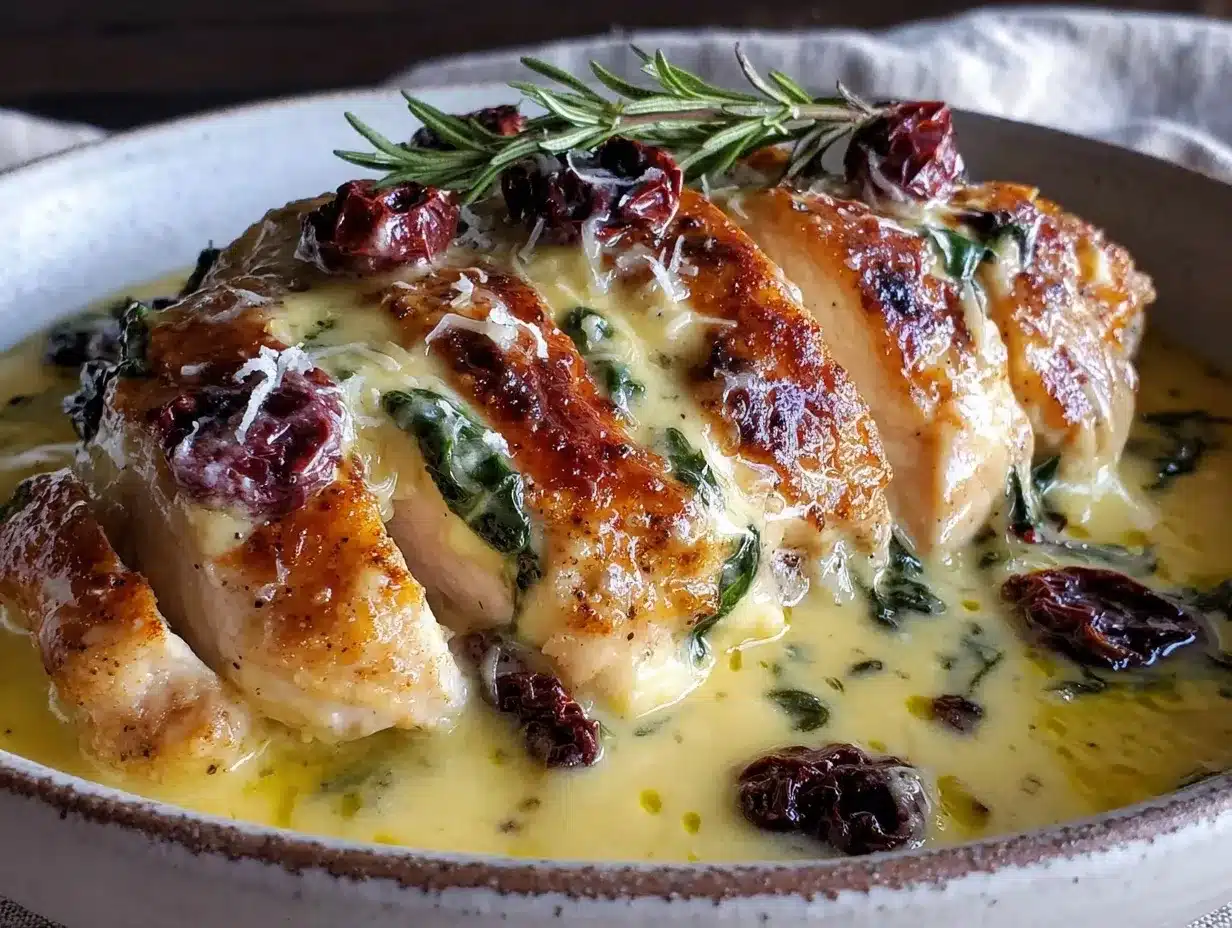 Creamy Tuscan Chicken: 5-Star Impressive Dinner 4 creamy Tuscan chicken preparation steps