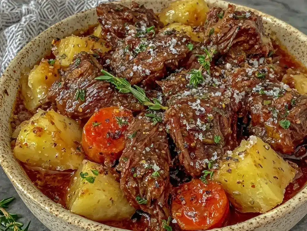 crockpot beef stew - featured image