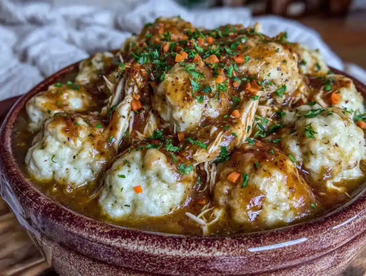 Crockpot Chicken and Dumplings: 5 Steps to Cozy Comfort 4 crockpot chicken and dumplings preparation steps