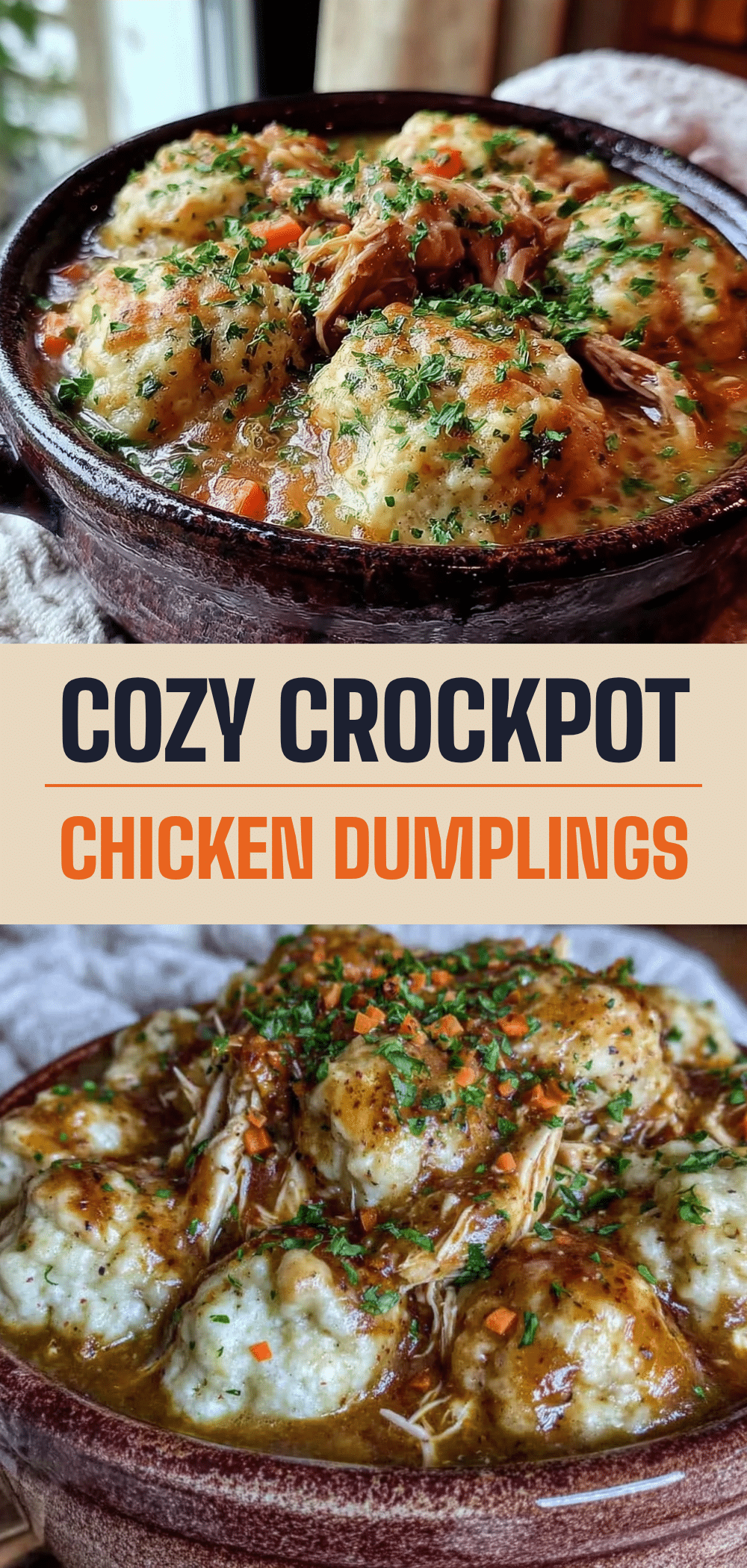 Crockpot Chicken and Dumplings: 5 Steps to Cozy Comfort 5 crockpot chicken and dumplings recipe