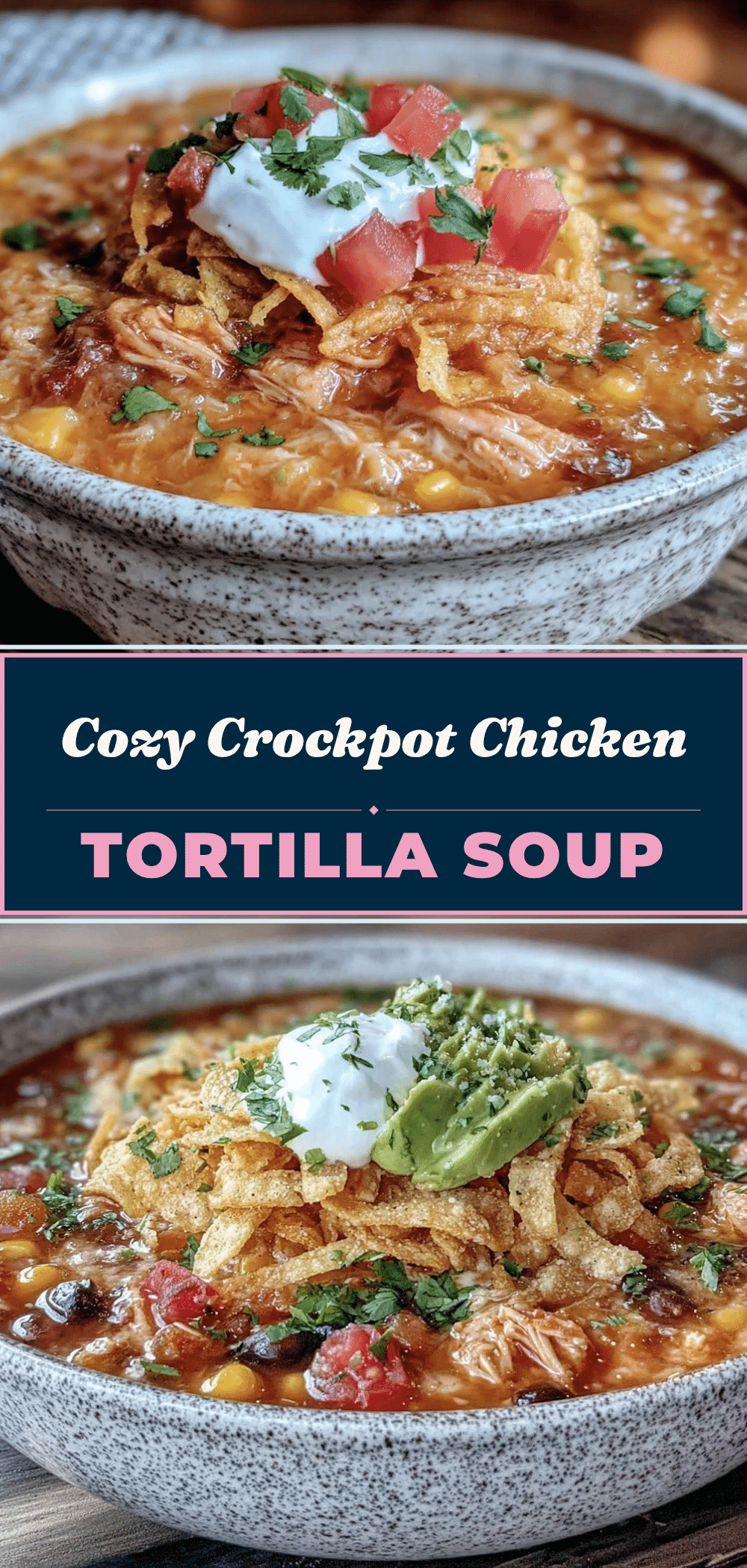 Crockpot Chicken Tortilla Soup: 5-Ingredient Party Starter 5 crockpot chicken tortilla soup recipe