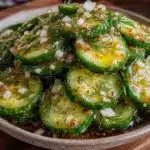 end of summer cucumber salad - featured image