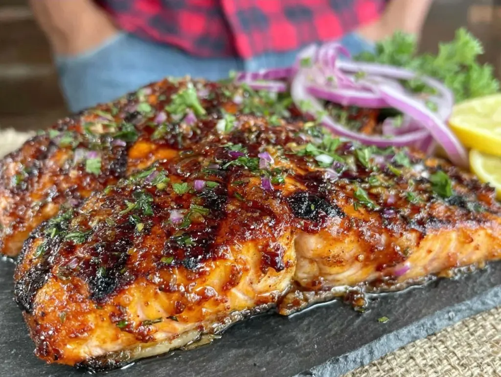 End of Summer Grilled Salmon - featured image