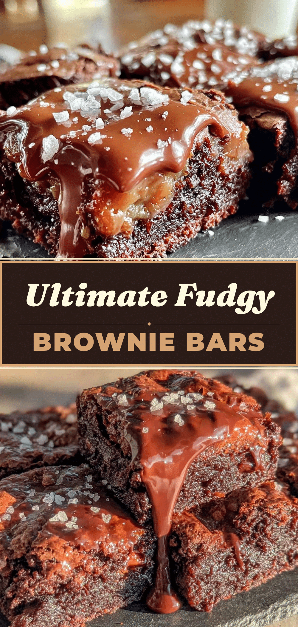 Fudgy Brownie Bars: Easy Ganache Recipe 5 fudgy brownie bars recipe