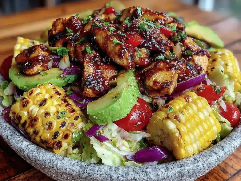 Grilled Chicken Salad with Charred Corn - featured image