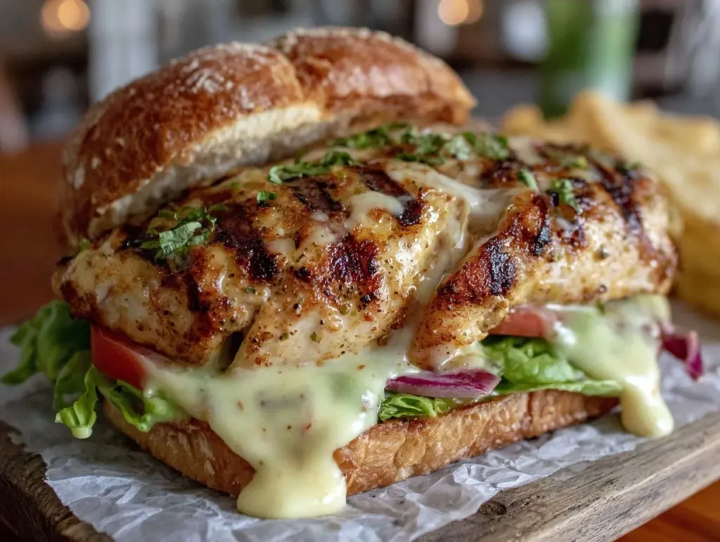 Home 1 grilled chicken sandwich - featured image