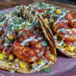 grilled shrimp tacos - featured image