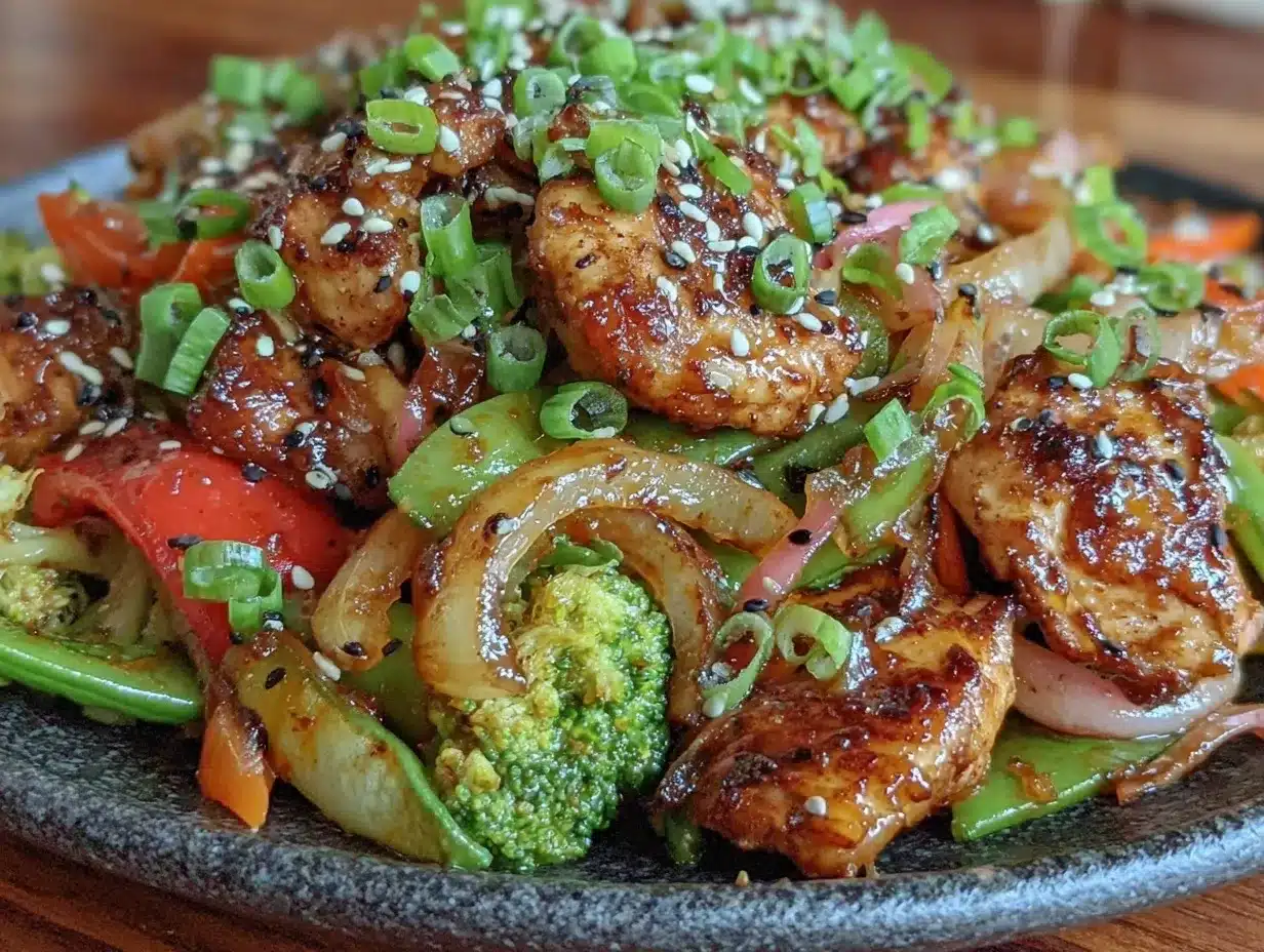 Healthy Chicken and Vegetable Stir Fry: 5-Ingredient Weeknight Wonder 4 healthy chicken and vegetable stir fry preparation steps