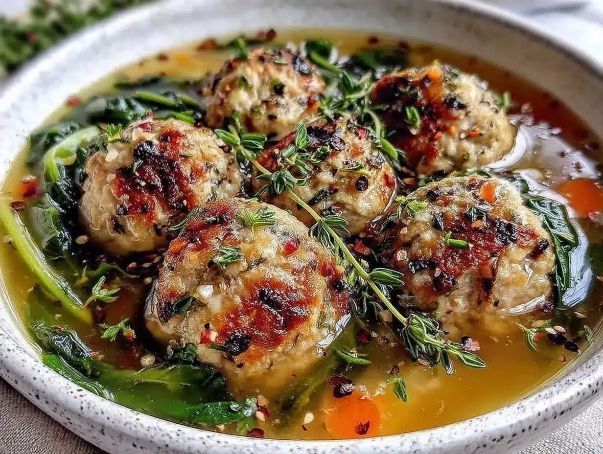Healthy Turkey Meatball Soup: 30-Min Cozy Comfort 4 healthy turkey meatball soup preparation steps