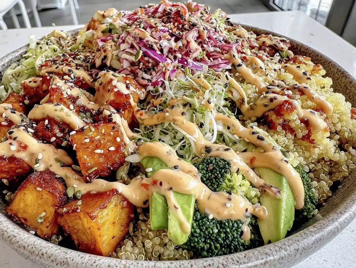 Healthy Vegetarian Buddha Bowl: 10-Min Dinner Party Star 4 healthy vegetarian buddha bowl preparation steps