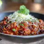 high protein turkey chili - featured image