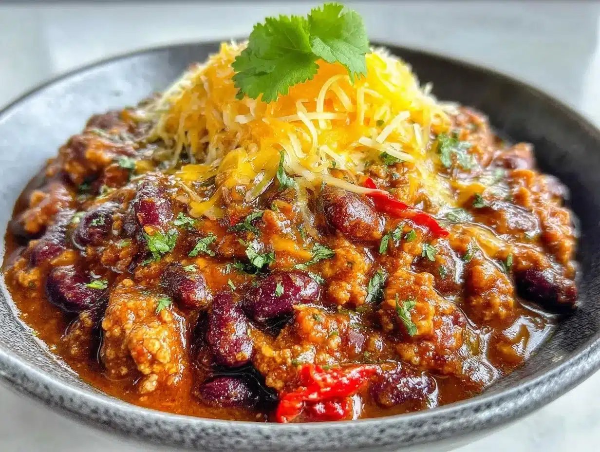 High Protein Turkey Chili: Best Party Dinner Recipe 4 high protein turkey chili preparation steps
