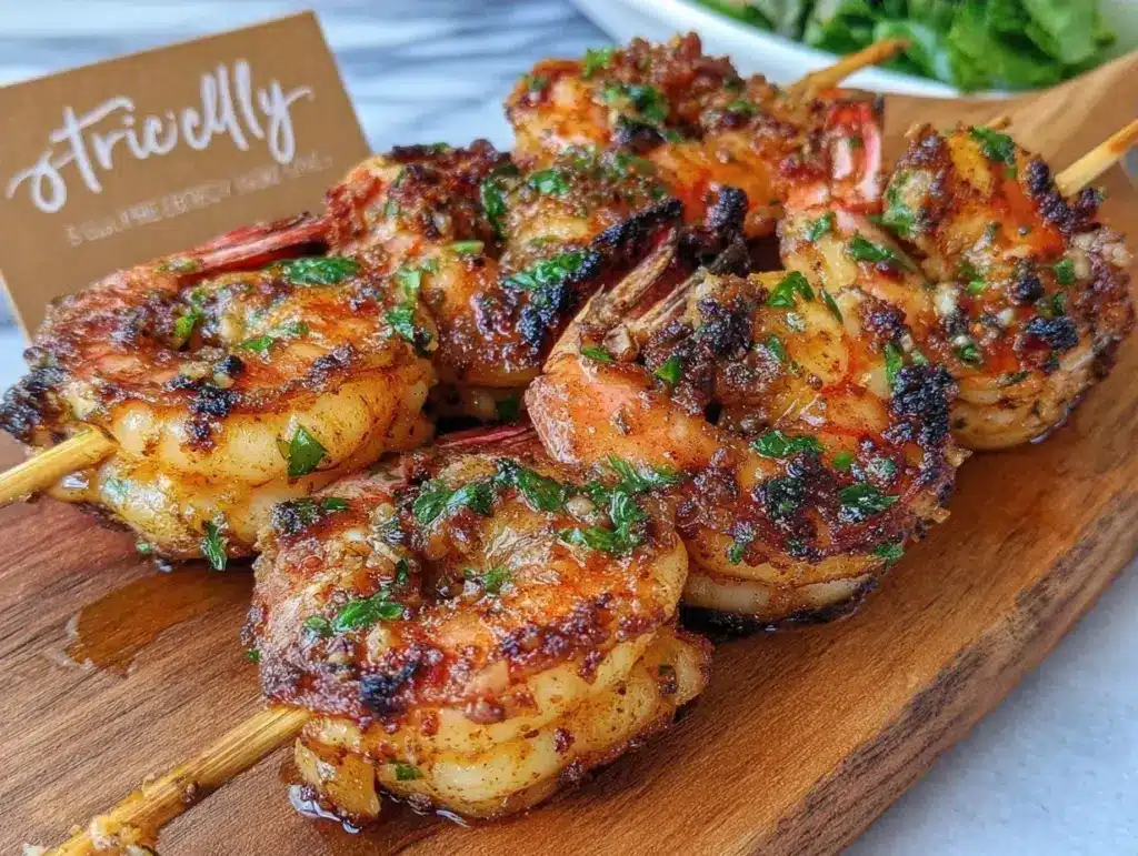 Labor Day Grilled Shrimp Skewers - featured image