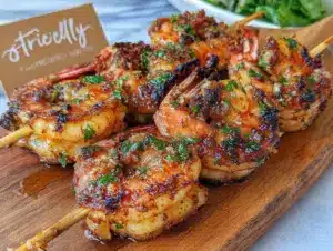 Labor Day Grilled Shrimp Skewers - featured image