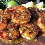 Labor Day Marinated Grilled Shrimp - featured image