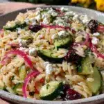 Labor Day Summer Orzo Salad - featured image