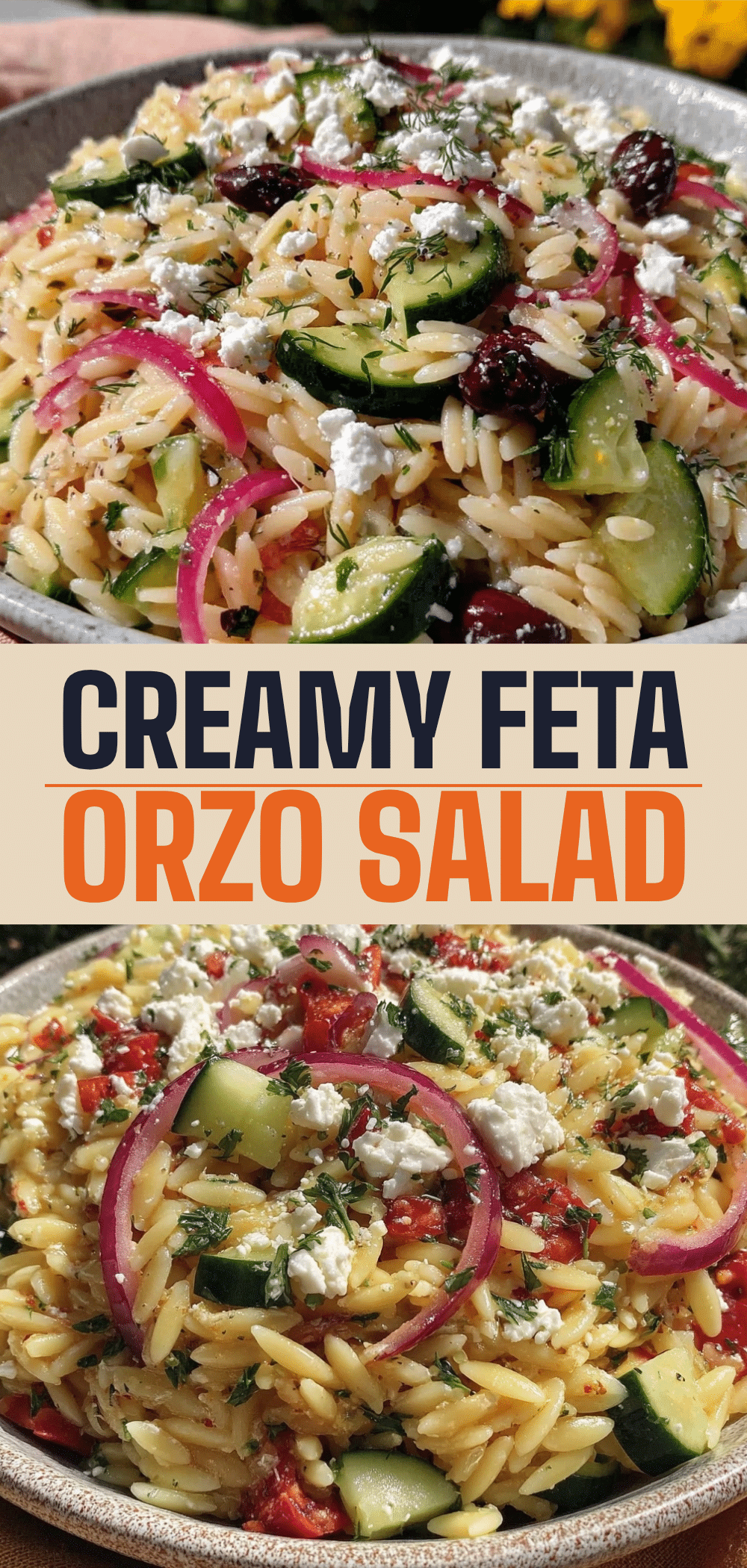Labor Day Summer Orzo Salad: Best Feta Cucumber Recipe 5 Labor Day Summer Orzo Salad recipe