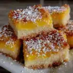 lemon bars with shortbread crust - featured image