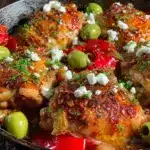Mediterranean chicken skillet - featured image