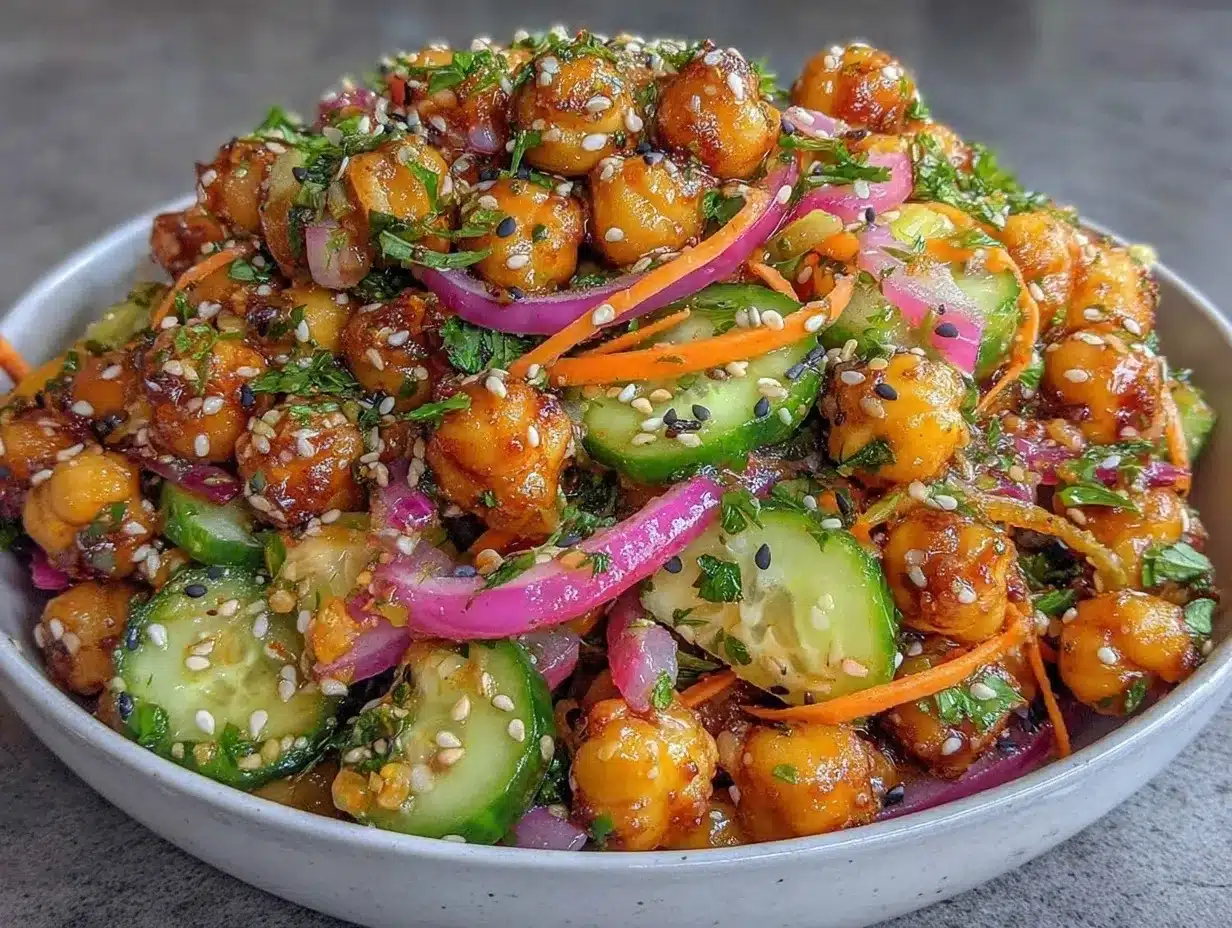 Mediterranean Chickpea Salad: Best No-Cook Summer Side 4 Mediterranean Chickpea Salad preparation steps