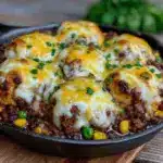 Sheet Pan Ground Beef and Rice Skillet - featured image