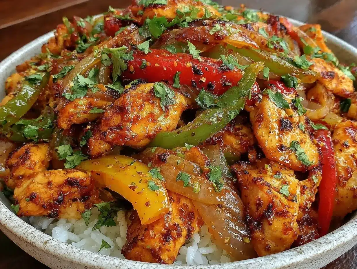 Air Fryer Chicken Fajita Bowls: Best Easy Recipe 4 Air Fryer Chicken Fajita Bowls preparation steps