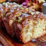 apple cider doughnut loaf - featured image