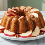 autumn apple cider bundt cake - featured image