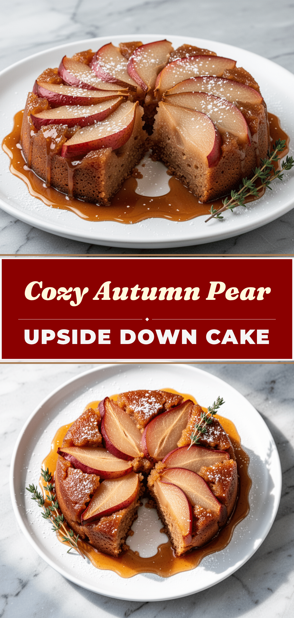 Autumn Spiced Pear Upside Down Cake: Best Easy Fall Recipe 5 autumn spiced pear upside down cake recipe