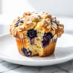 bakery-style blueberry muffins - featured image