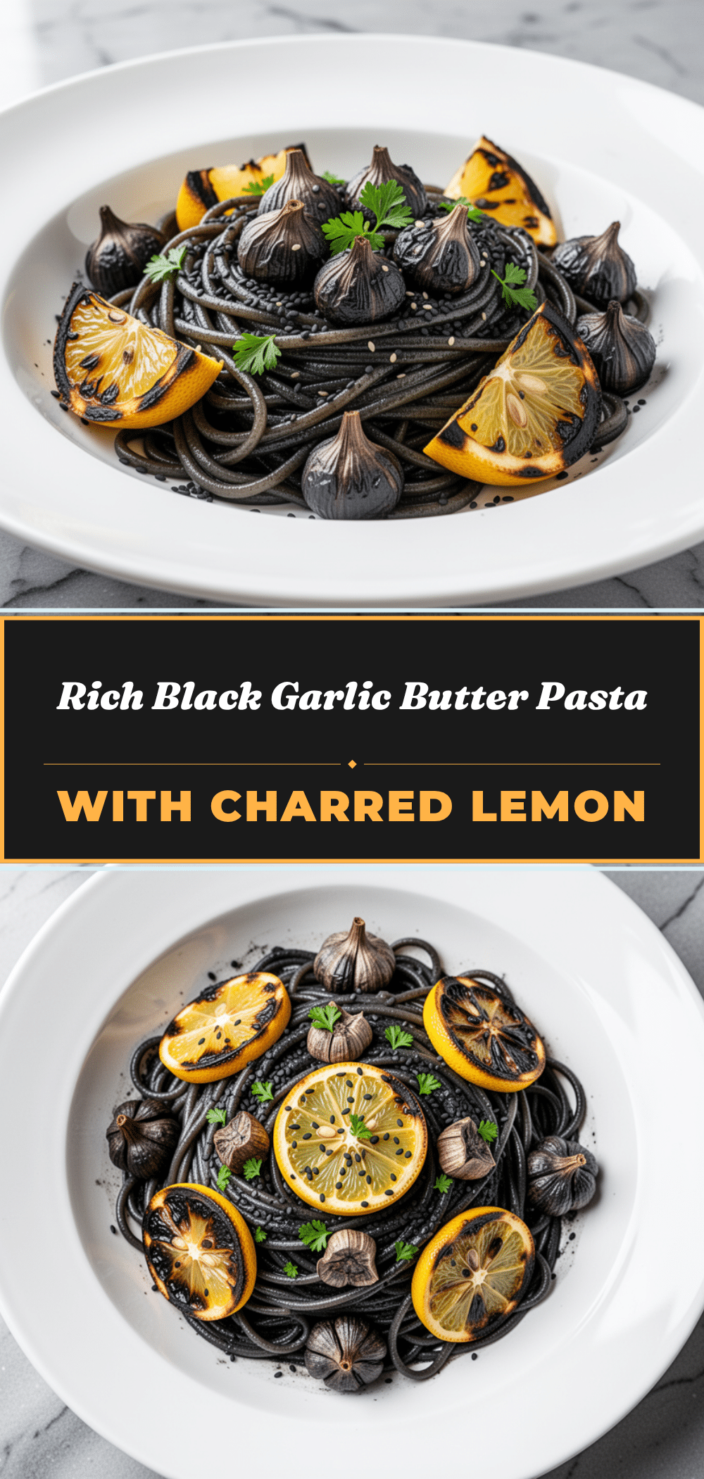 Black Garlic Butter Pasta: 5-Charred Lemon Easy Dinner 5 black garlic butter pasta recipe