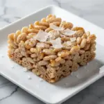 brown butter rice krispie treats - featured image