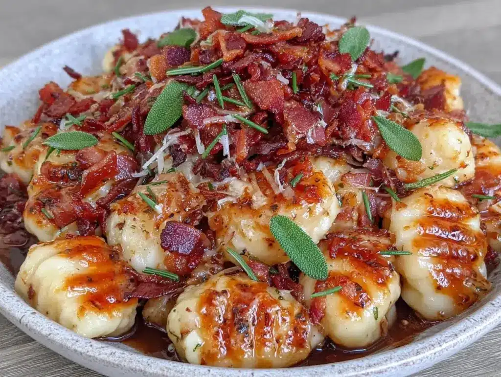 brown butter sage gnocchi - featured image