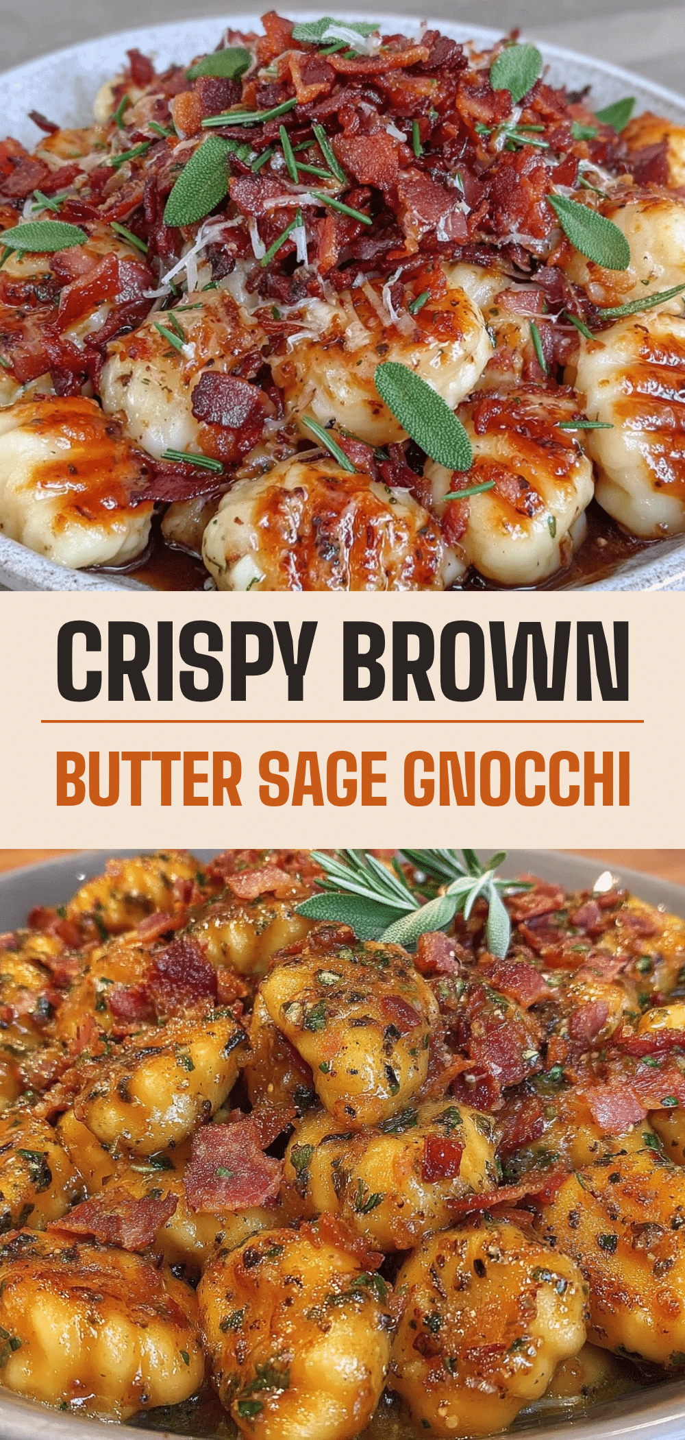 Fall Brown Butter Sage Gnocchi: Meal Prep 4 Days 5 brown butter sage gnocchi recipe