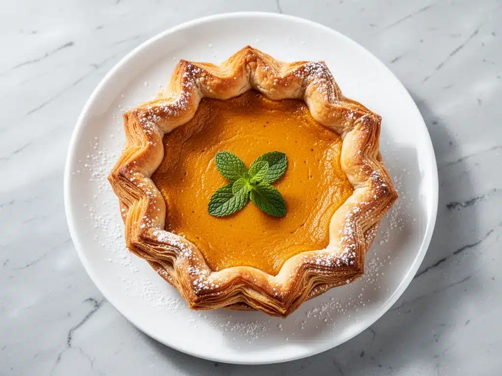 Fall Brown Sugar Pumpkin Custard Pie: Easy Thanksgiving Dessert 4 brown sugar pumpkin custard pie preparation steps