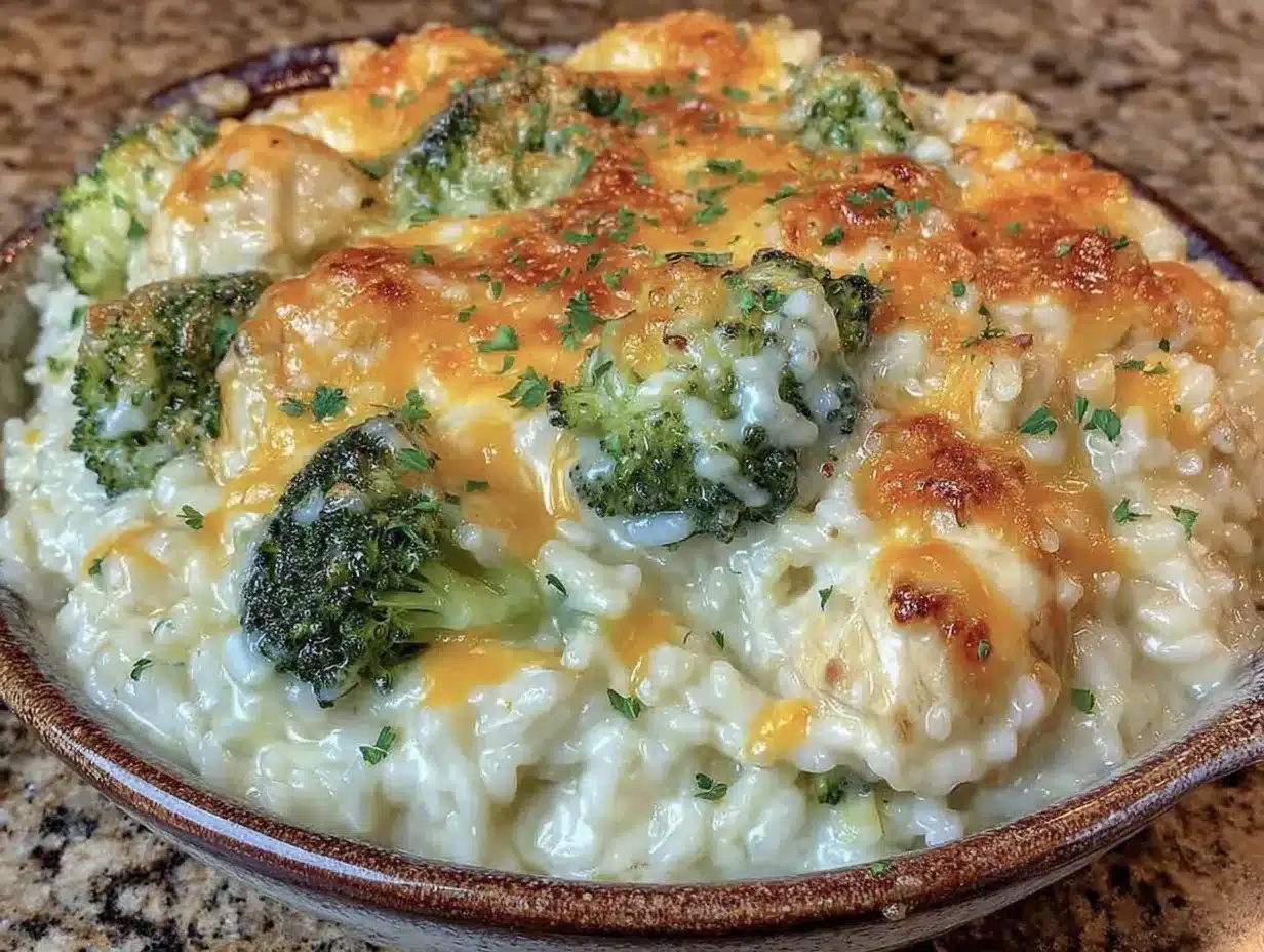 Cheesy Chicken Broccoli Rice Casserole: Make While Peak 4 cheesy chicken broccoli rice casserole preparation steps